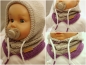 Mobile Preview: Kapuzenschal Little Hoody für Kinder – Baby bis Teenager - Größen von 41 bis 57 cm Kopfumfang - No.187